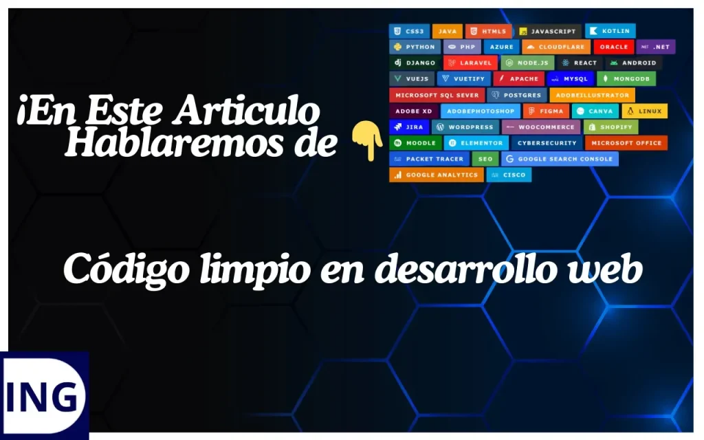 Uso de código ligero y libre de dependencias innecesarias.. Fuente IngVarela
